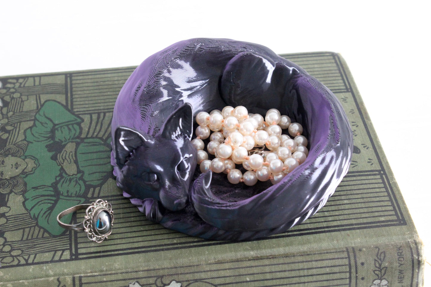Fox Jewelry Tray, Ring Dish, 3D Print