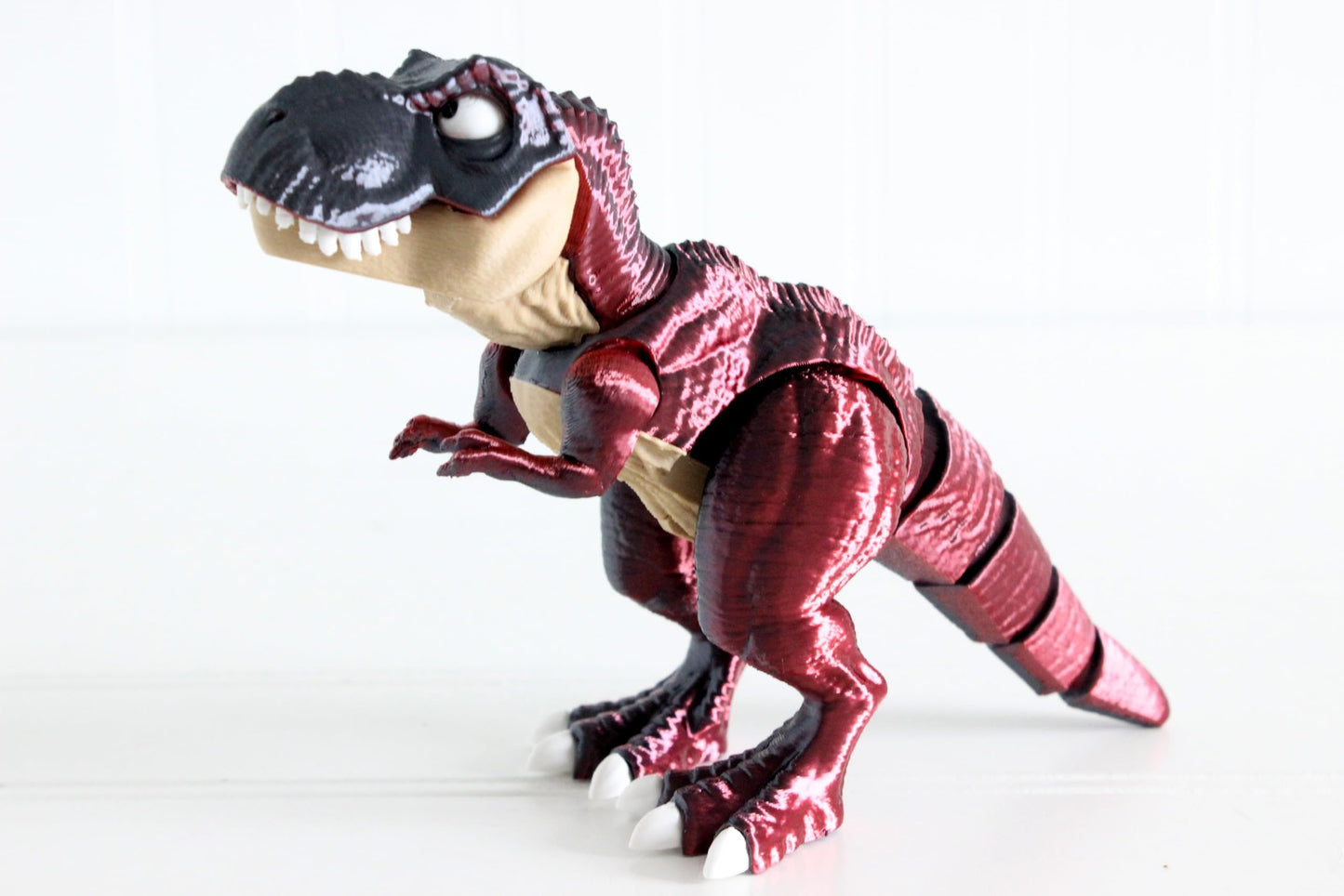 Articulated Dinosaur, 3D Print T-Rex, Tyrannosaurus Rex Figurine