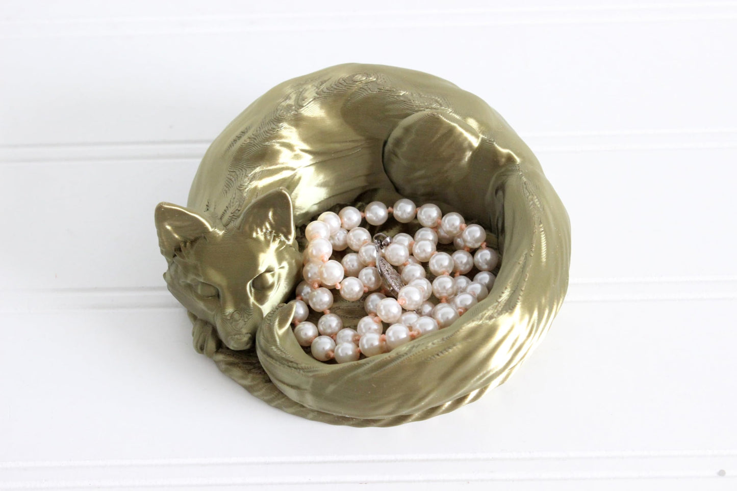 Fox Jewelry Tray, Ring Dish, 3D Print