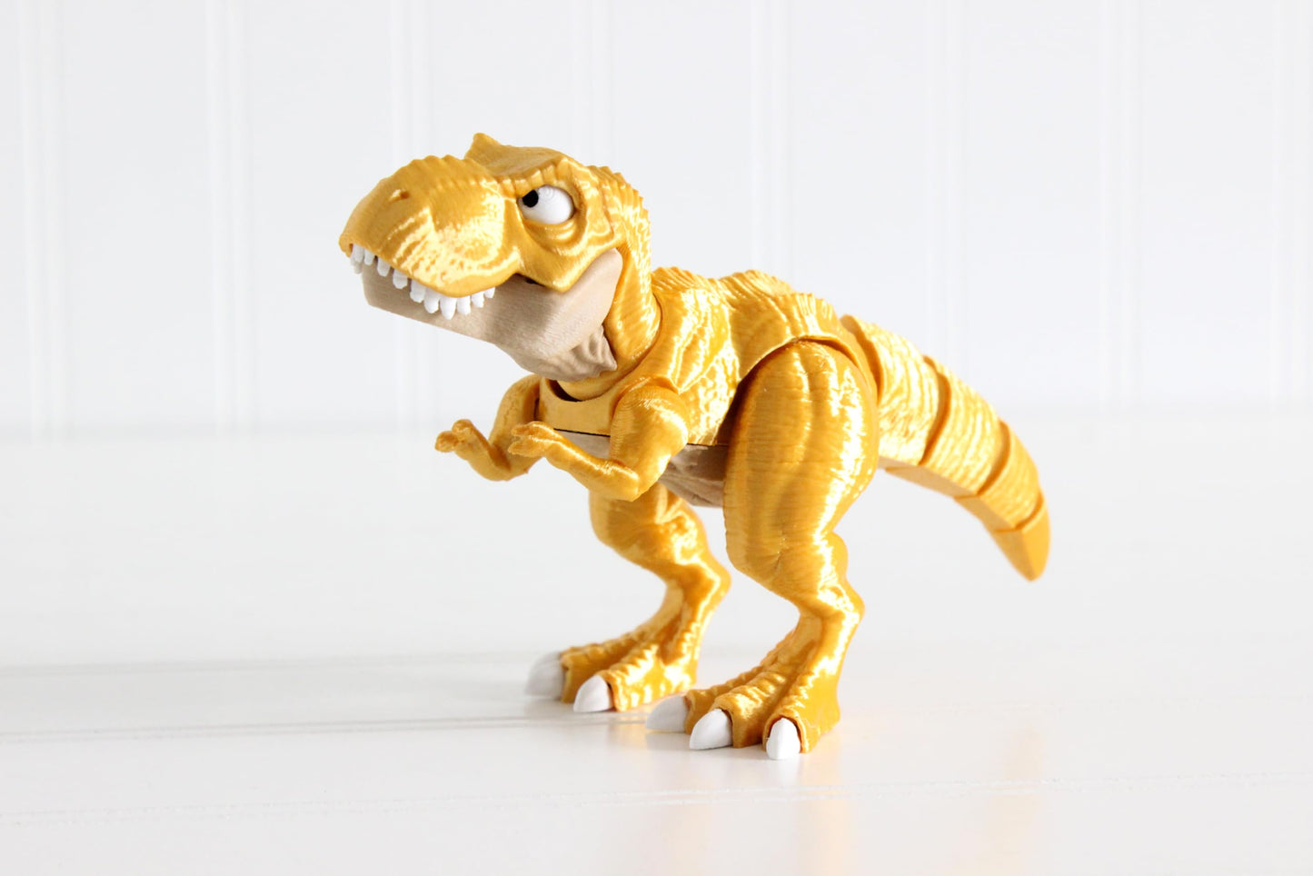 Articulated Dinosaur, 3D Print T-Rex, Tyrannosaurus Rex Figurine