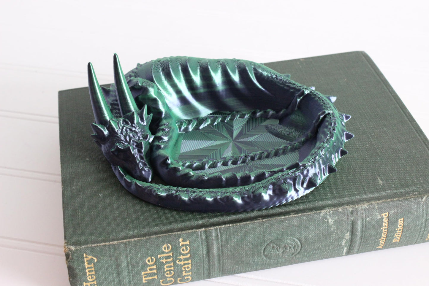 Dragon Jewelry Tray, Dragon Guardian, Ring Holder, 3D Print