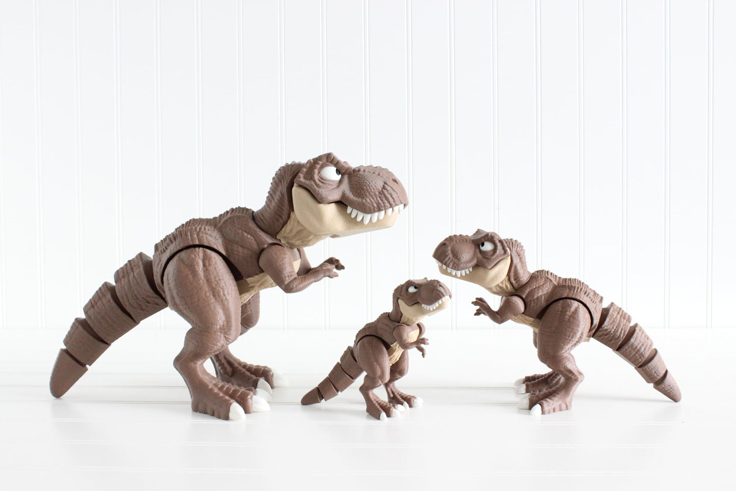 Articulated Dinosaur, 3D Print T-Rex, Tyrannosaurus Rex Figurine