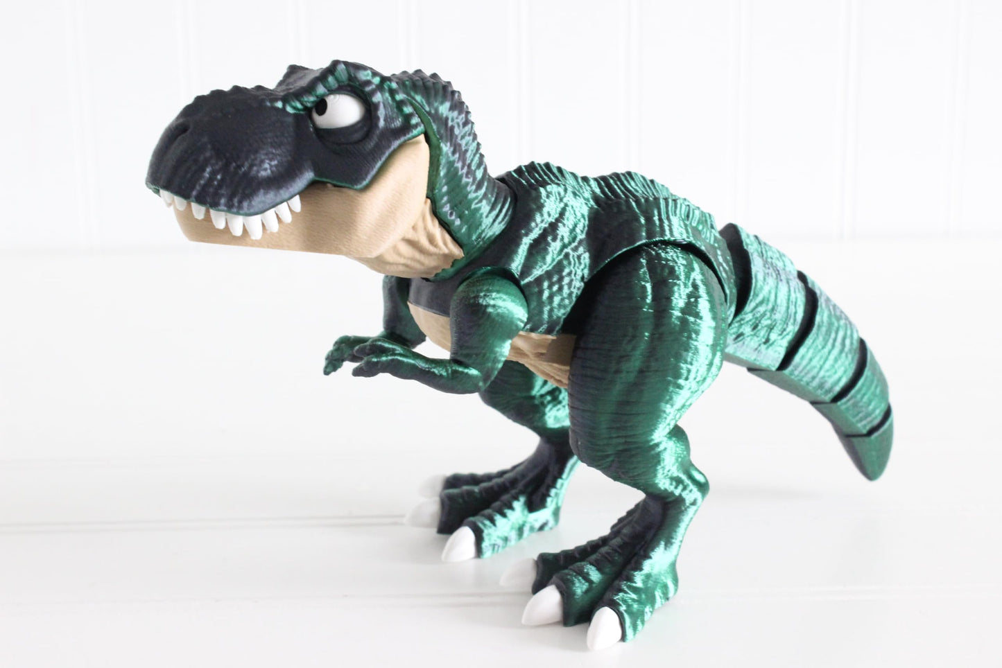 Articulated Dinosaur, 3D Print T-Rex, Tyrannosaurus Rex Figurine