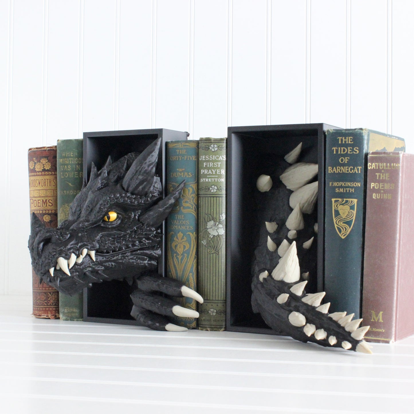 Dragon Book Nook Upgraded TAIL ONLY, Dragon Tail, Bookshelf Decor, 3D Print, Bookish