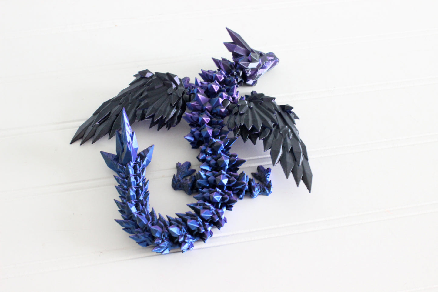 Articulated Dragon, Desk Toy, Bookshelf Decor, 3D Print Fidget, Dragon Egg