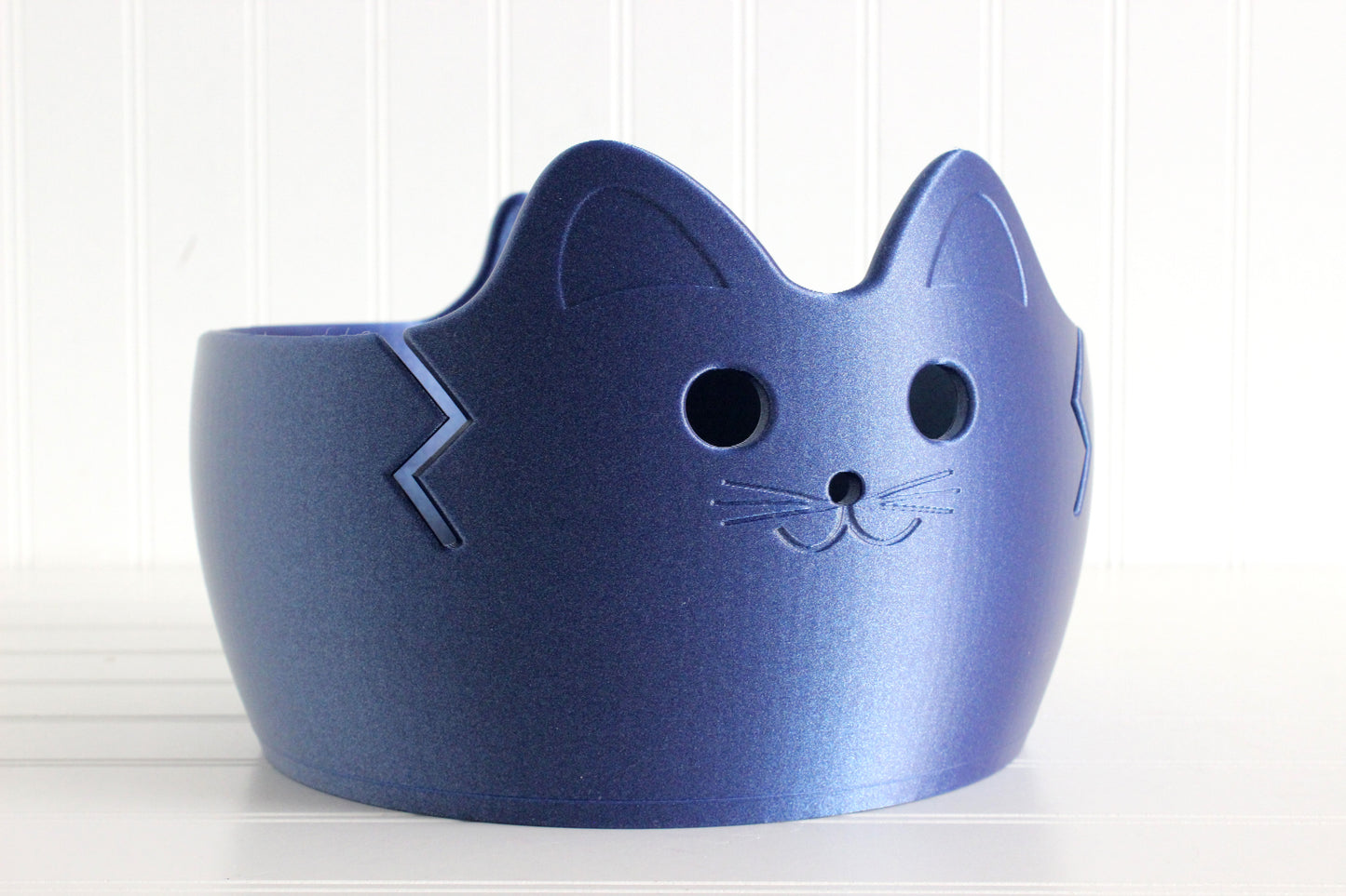 Cat Yarn Bowl, Knitting Bowl, Crochet Yarn Holder, 3d Print
