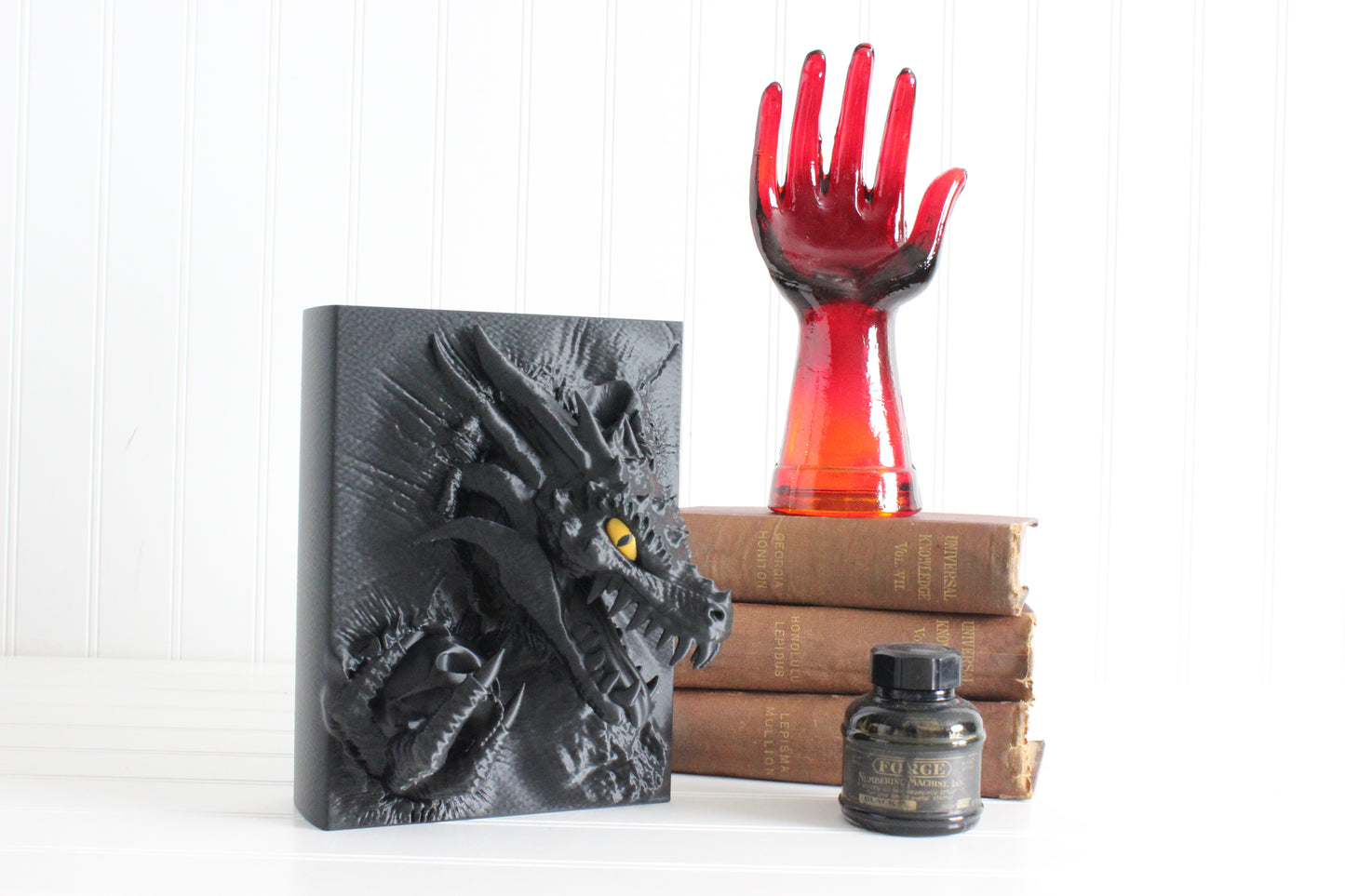 Dragon Bookshelf Decor, 3D Print