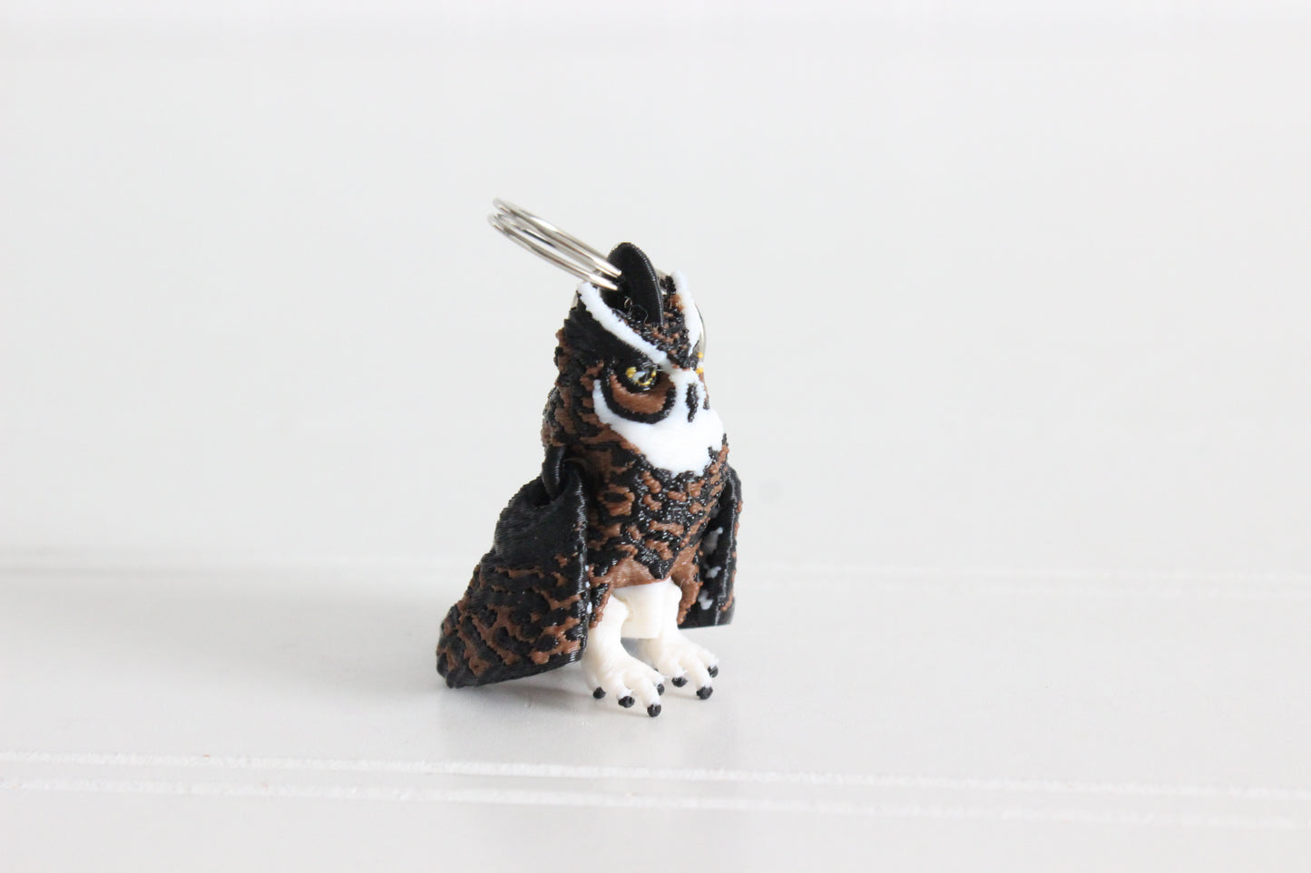 Owl Keychain - Animal Keychain for Car Keys, Backpacks, and Purses