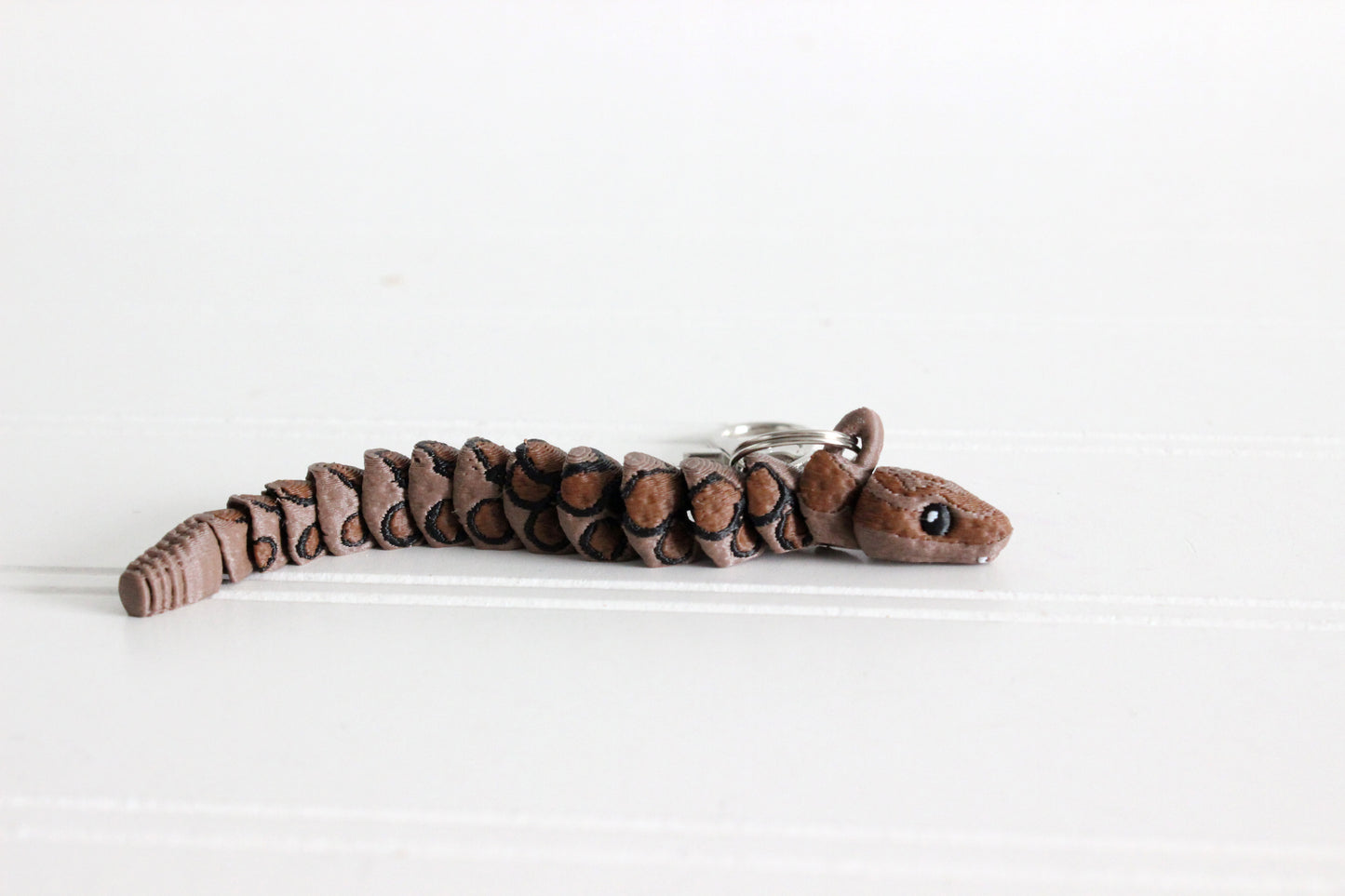 Snake Keychain - Animal Keychain for Car Keys, Backpacks, and Purses