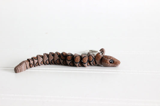 Snake Keychain - Animal Keychain for Car Keys, Backpacks, and Purses