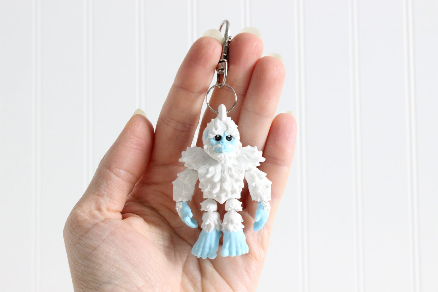 Bigfoot Keychain - Animal Keychain for Car Keys, Backpacks, and Purses