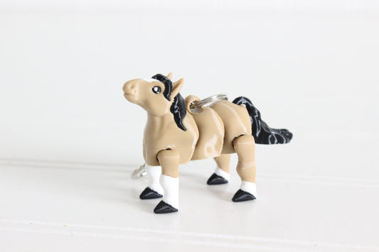 Horse- black mane