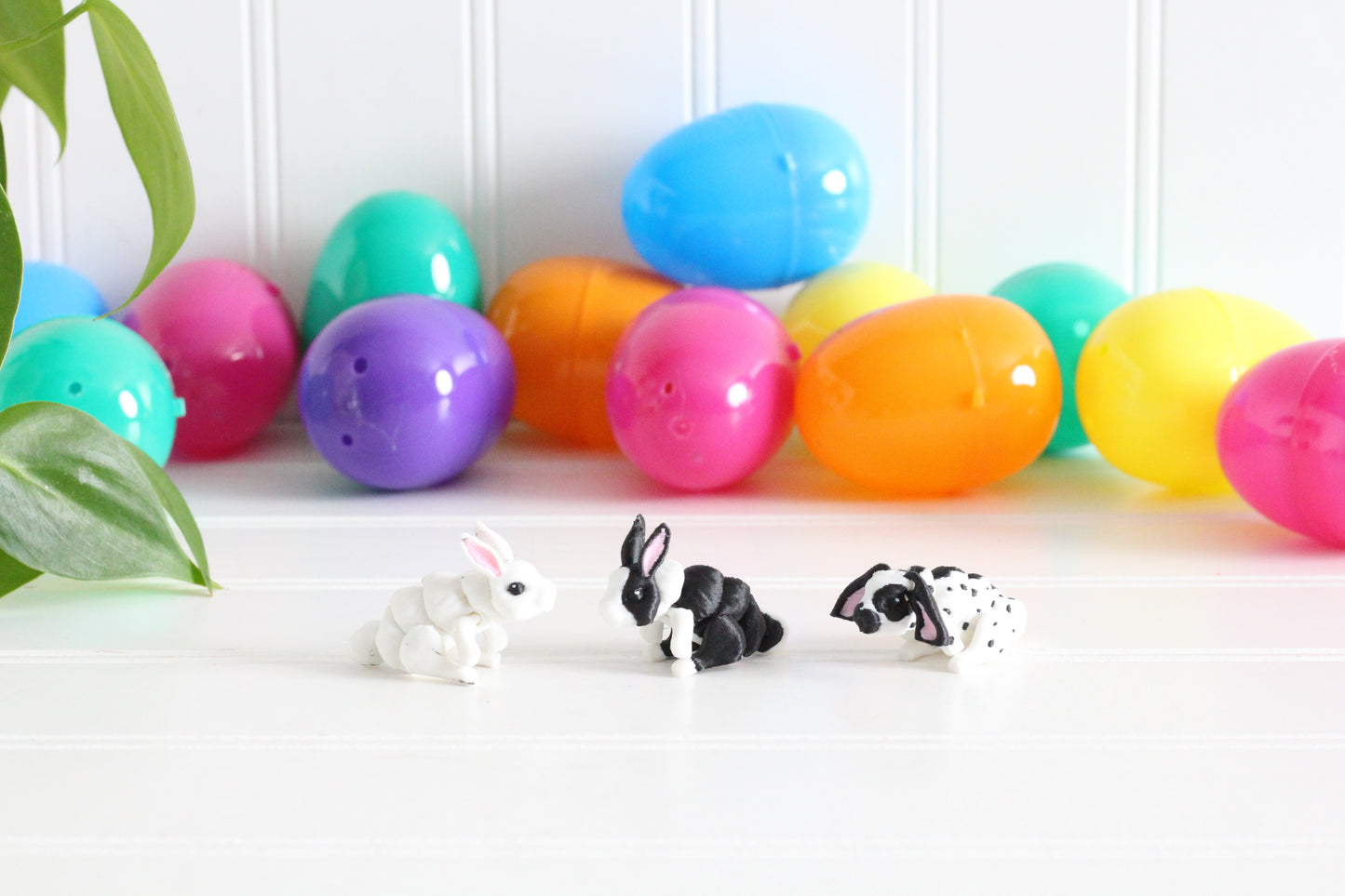 Easter Bunny, Easter Egg Fillers, 3d Print, Mini Rabbit Figurines