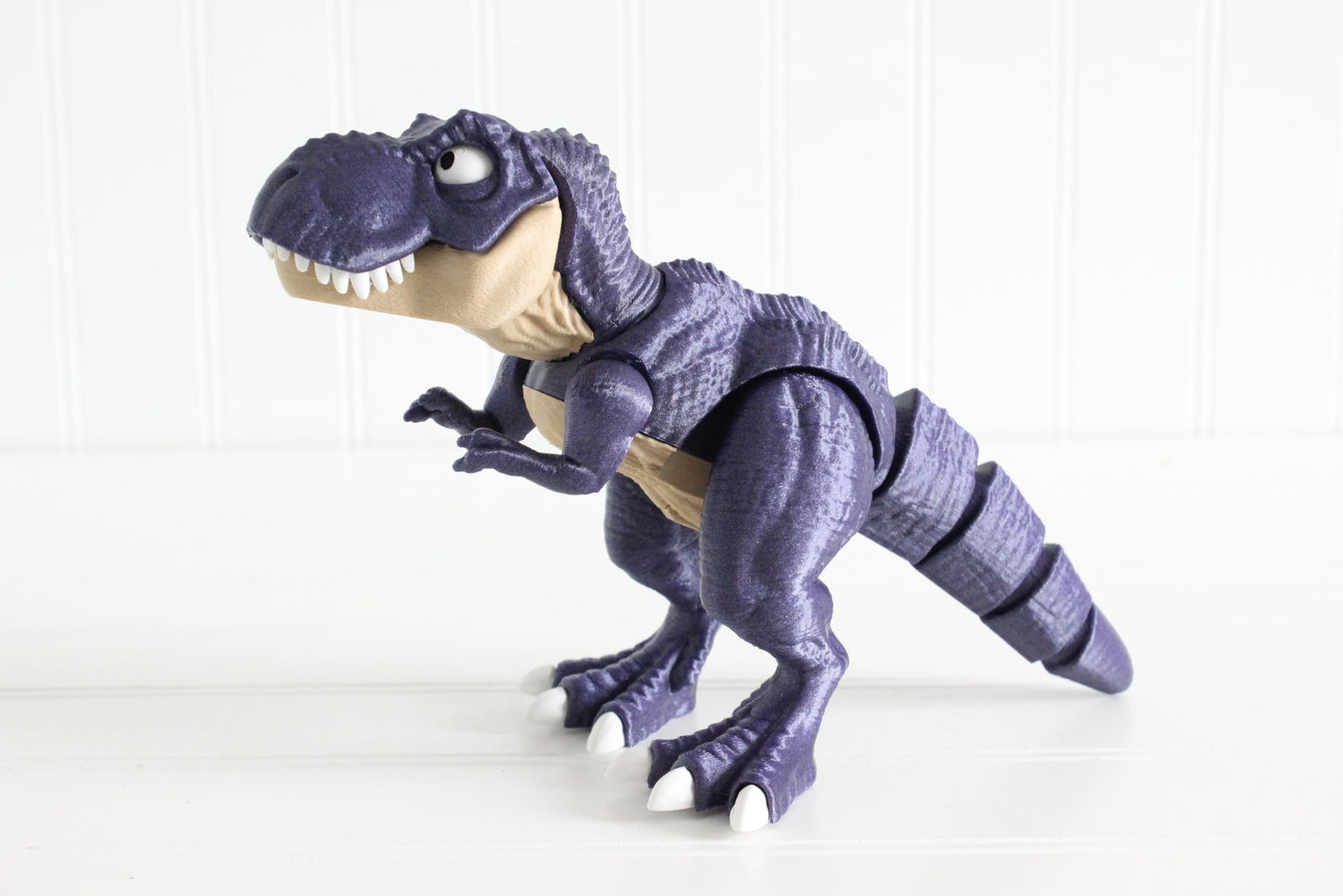 Articulated Dinosaur, 3D Print T-Rex, Tyrannosaurus Rex Figurine