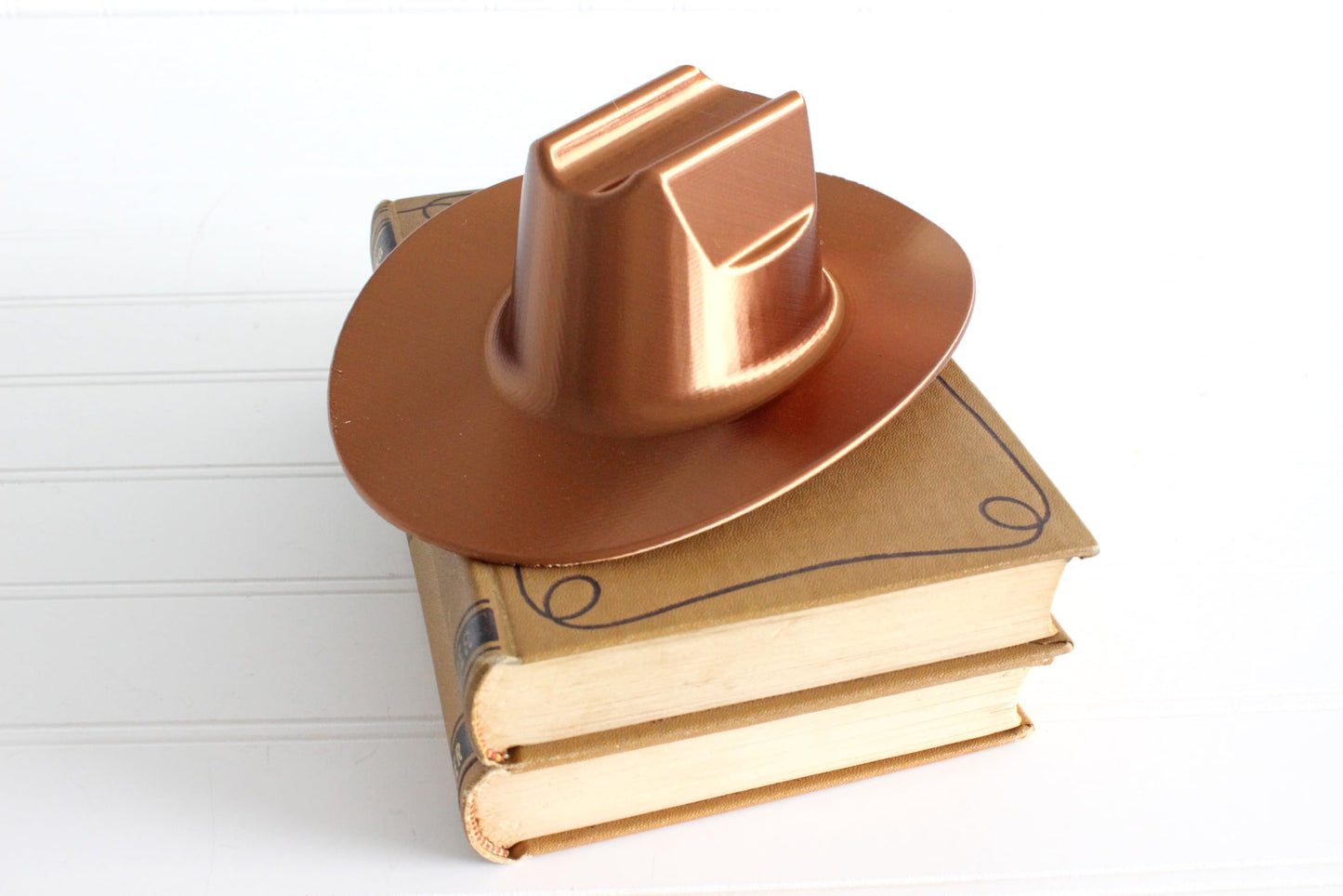 Cowboy Hat Decor, Cowgirl Hat Figurine, Country Western Home Decor, Southwestern Party Decor