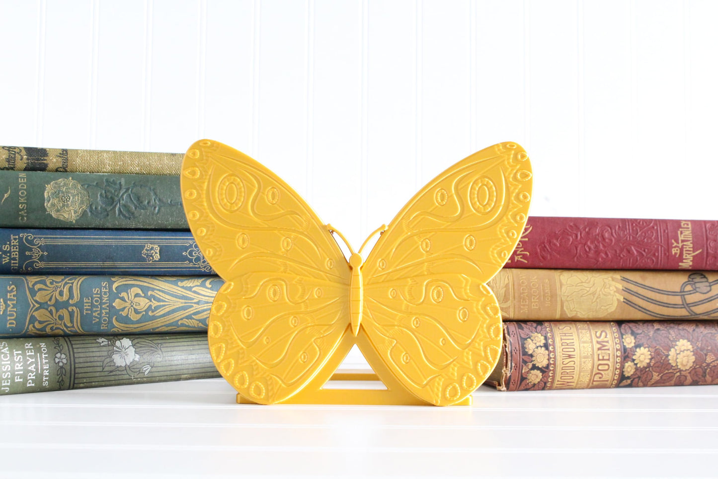 Butterfly Bookend, Bookshelf Decor Bookends